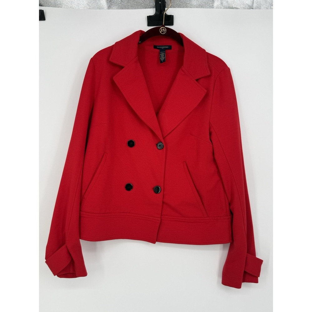 Banana Republic Women's Red Jacket Medium